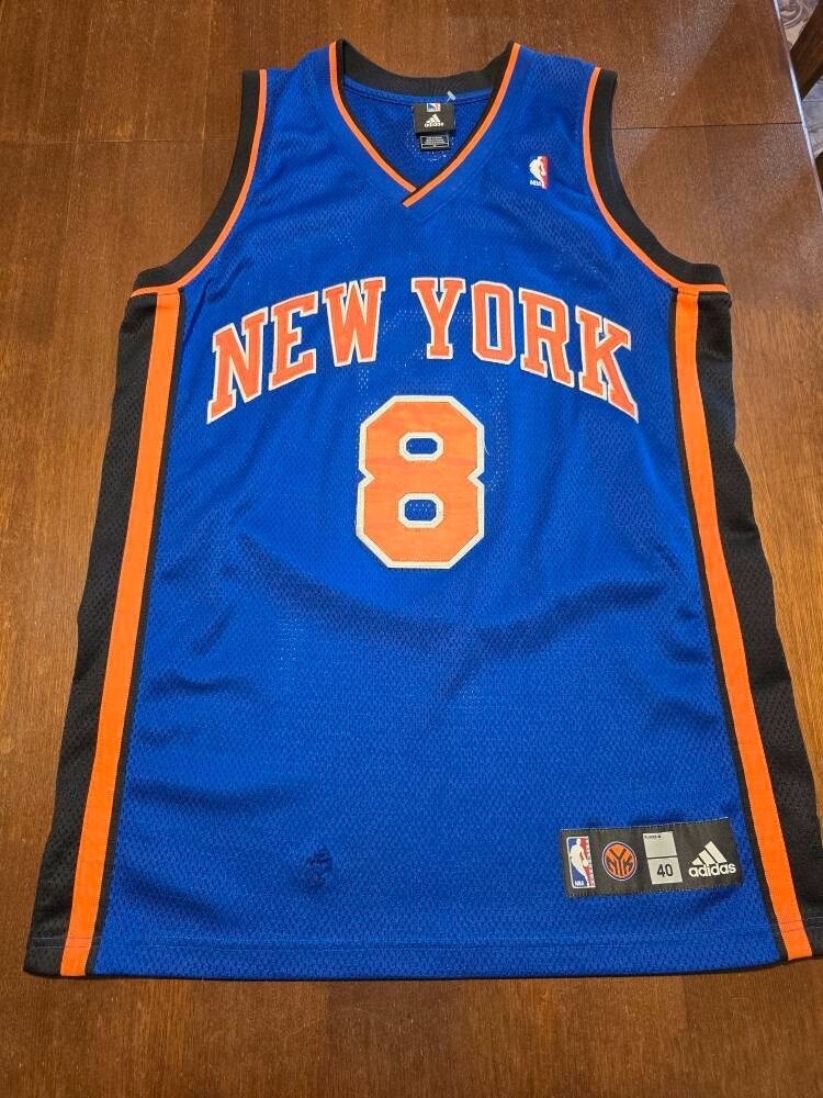 KNICKS　
建築用ツーツェイバリスティック腰袋
BA-201TB Vintage Champion Latrell Sprewell Jersey New York Knicks #8