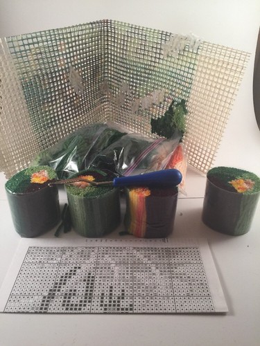 LARGE 15x20 WonderArt Latch Hook Kit 