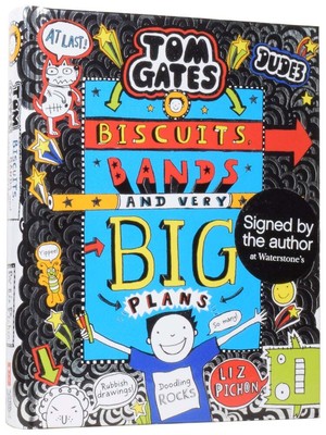 Liz PICHON, born 1963 / Tom Gates Biscuits Bands and Very Big Plans Signed 1st
