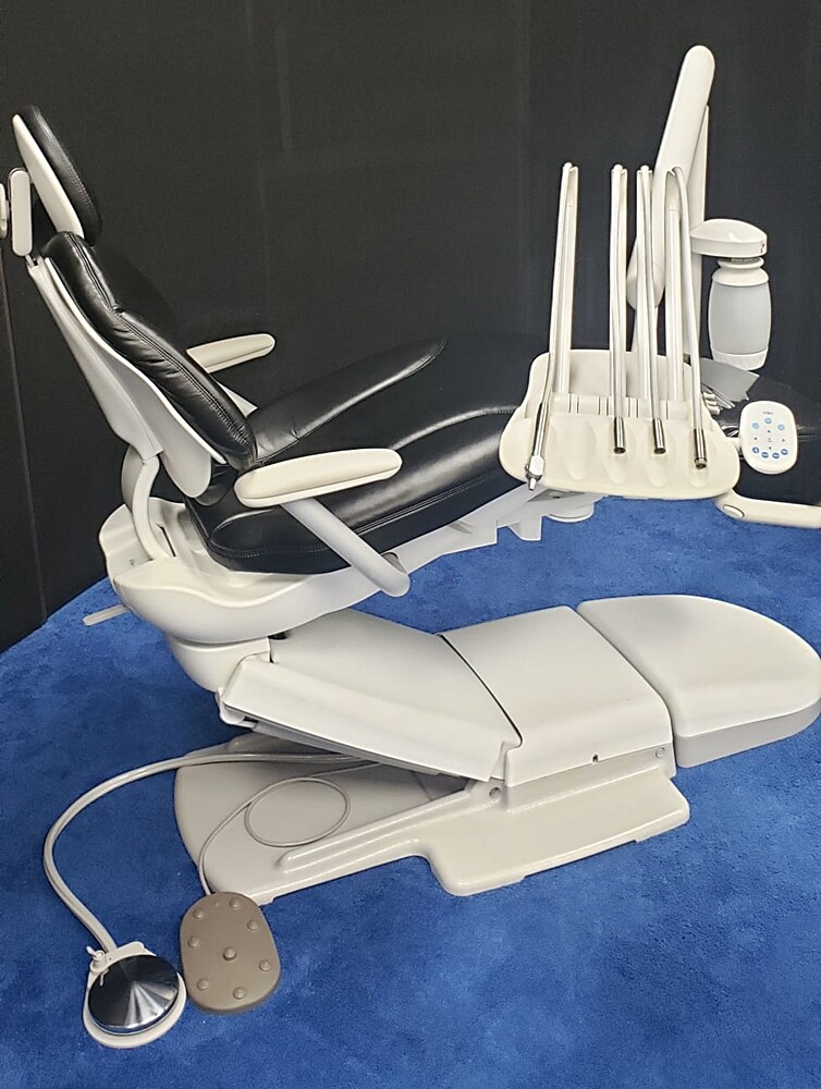 ADEC 411 Dental Patient Chair w/ Adec 333 Euro Style ...