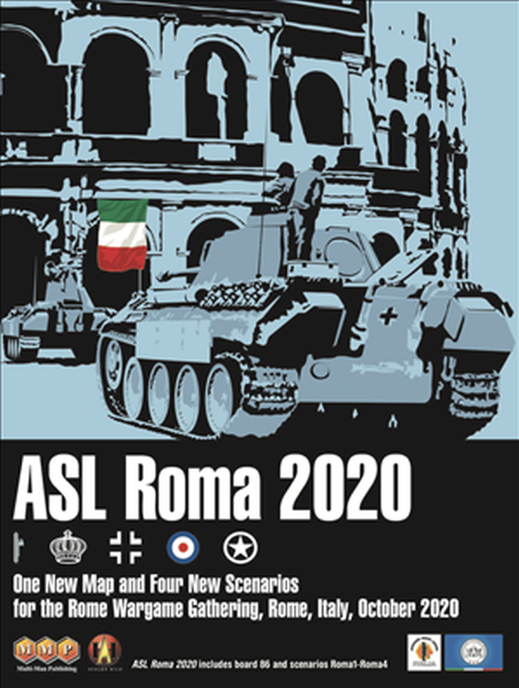 Пакет сценариев ASL Roma 2020 Advanced Squad Leader MMP NISW Fast Shipping