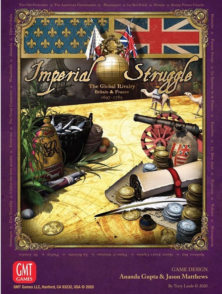 GMT Games: Imperial Struggle, 2-й тираж, новинка в термоусадочной упаковке, быстрая доставка