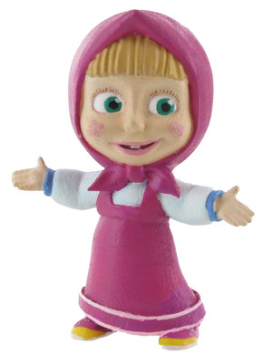 Masha and the Bear Figurine Masha 6 cm Comansi Y99801 | eBay UK