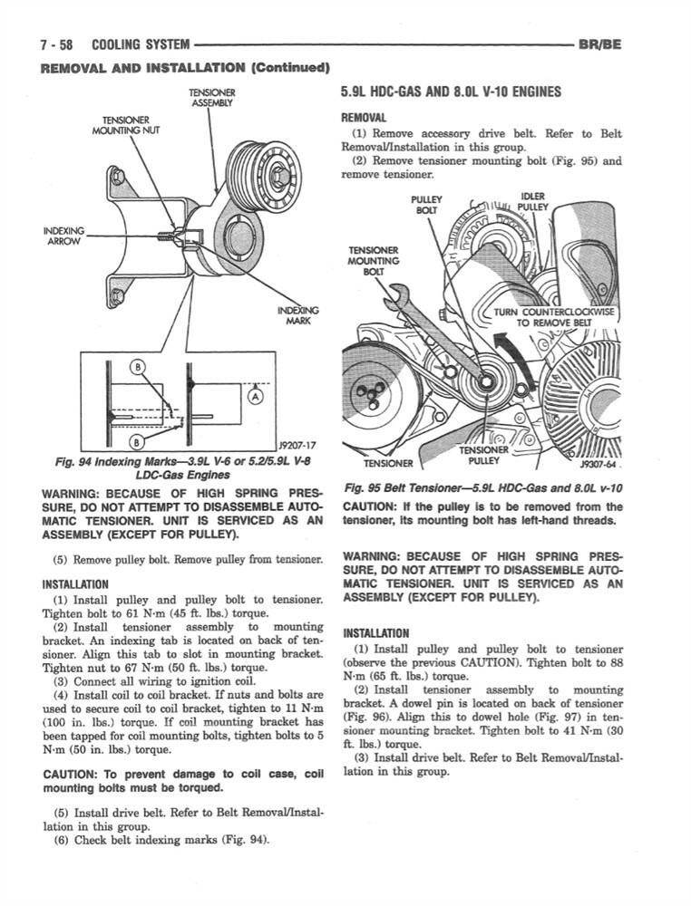 1999 Dodge 1500-3500 Ram Truck Shop Service Repair Manual Book Engine