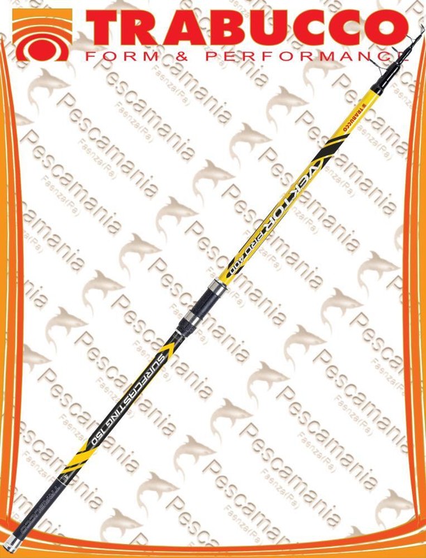 Canne De Surfcasting Trabucco Vektor Pro Surfcasting Mt 4.20 Gr 150