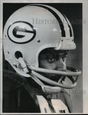 1974 Press Photo Green Bay Packers Football Safety Al Matthews - mja67239