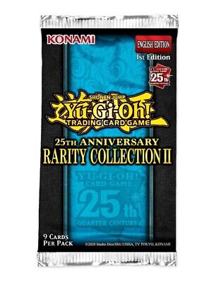 YUGIOH 25TH ANNIVERSARY RARITY COLLECTION II Booster Box SEALED NEW  Pre-sale 