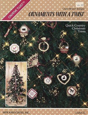 MPR Creative Twist Ornaments w/ a Twist Leaflet 22 Quick Count...