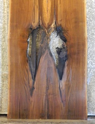 2-Black Walnut Bookmatched Dining/Conference Table Top Live Edge Set 20648-20649