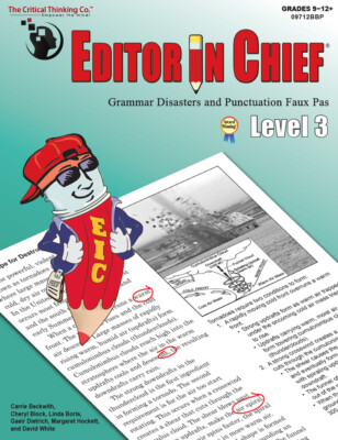 Editor in Chief Level 3 High School Grammar & Punctuation Supplemental Workbook