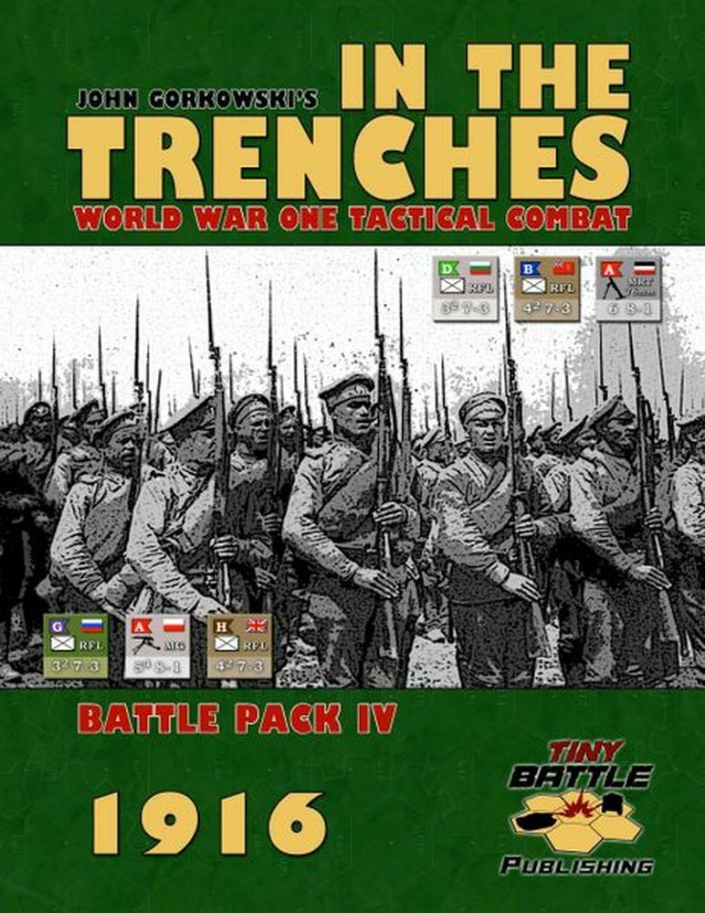 Tiny Battle Wargame In The Trenches: 1916 Expansion Pack NIZ Быстрая доставка