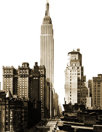 アンティーク雑貨 empire state building antique vintage Amazon.com: ASUNFO 7.1 Inch Empire State Building Statue