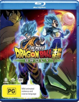 Dragon Ball Super:  BROLY  (Blu-ray)  Español-Latino HD Y Envio Gratis