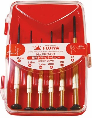Fujiya precision screwdriver set 6pcs FPD-6S