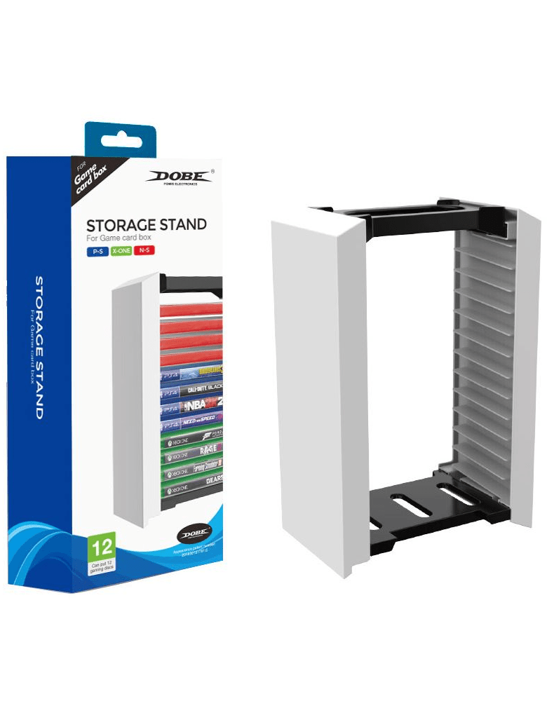 Box Storage Stand Organizer Porta 12 Giochi Ps4 Xbox One Switch mar