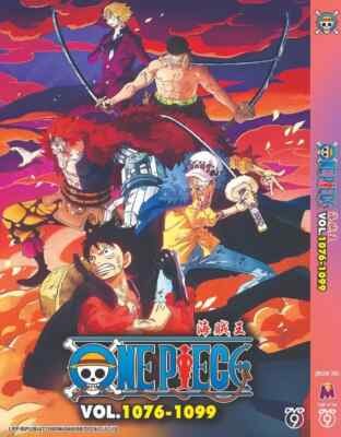One Piece Box 36 Episode 1076-1099 DVD Box - English subtitles