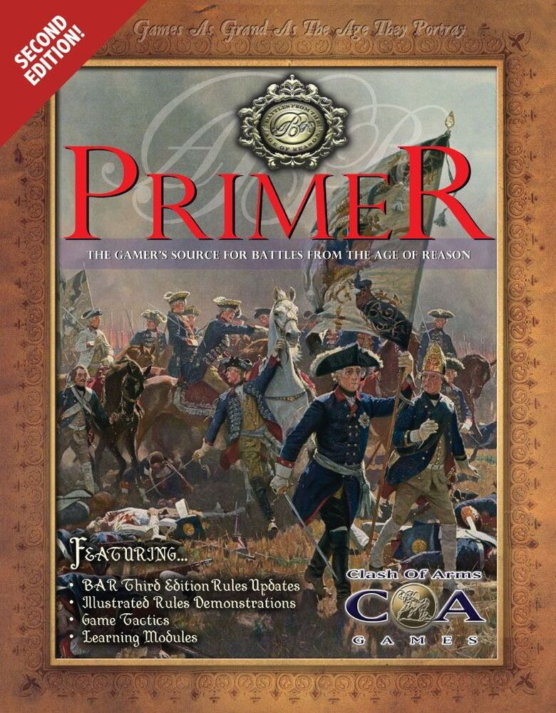 Clash Of Arms Wargames BAR Primer 2-е издание 2022