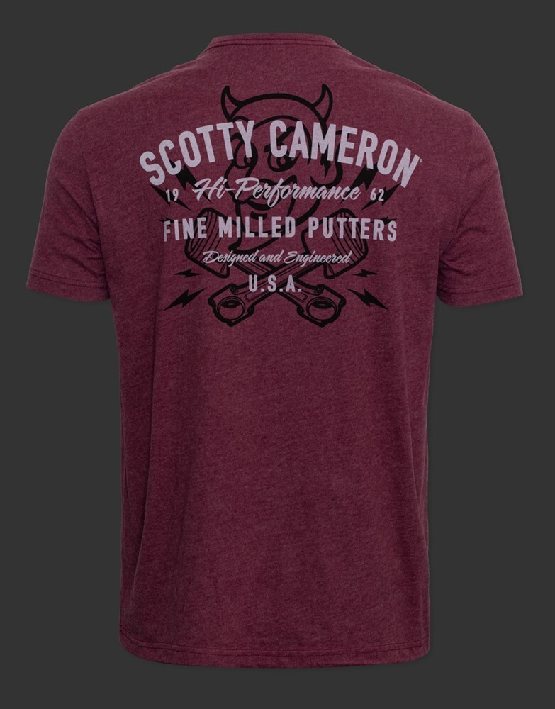 t*i様 SCOTTY CAMERON フラガール Tシャツ Scotty Cameron T-Shirt - Box PinFlag - Midnight Navy Blue
