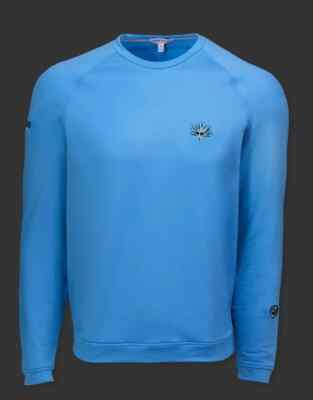 Scotty Cameron TCC Agave Man Performance Crew Neck Sweatshirt Liberty Blue XL