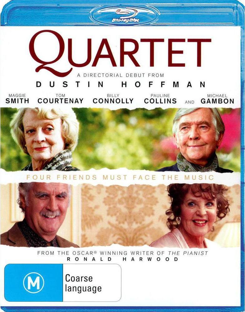 Quartet (Blu-Ray) New & Sealed - Region B - Picture 1 of 1