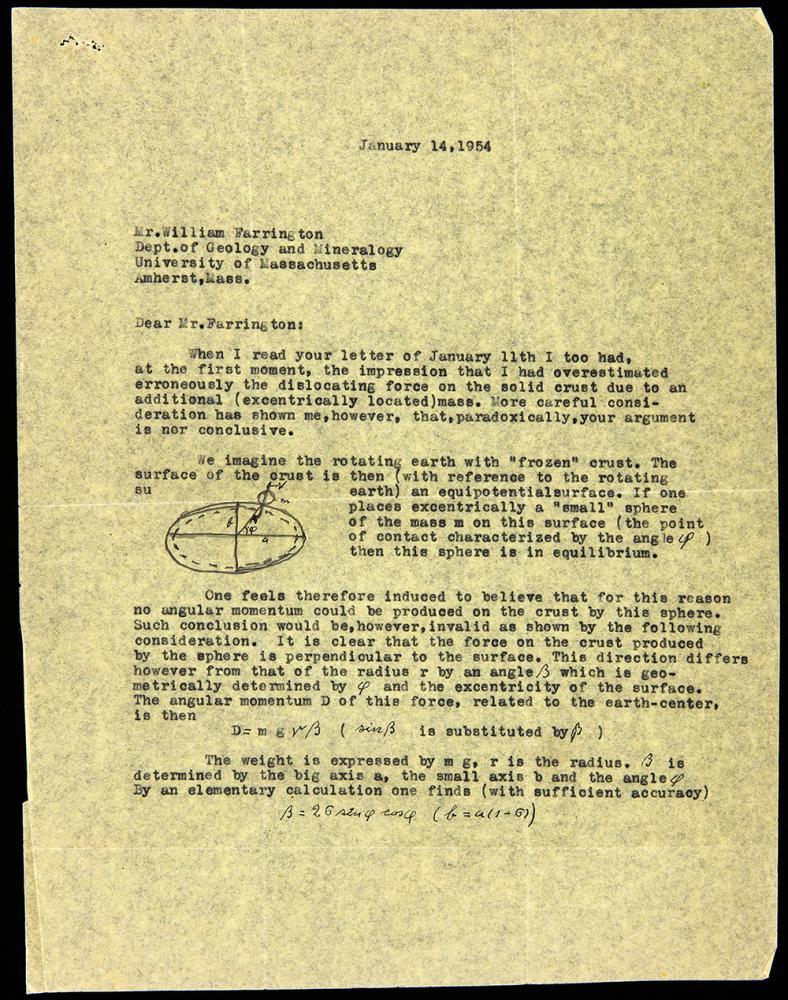 Albert Einstein Letter Signed with Original Handwritten Equations & Diagrams