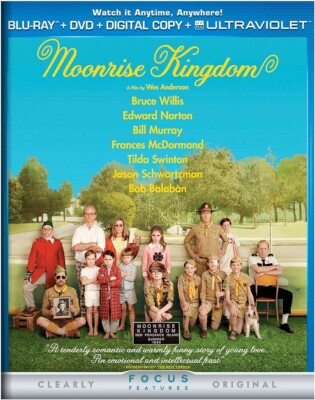 Moonrise Kingdom (2012, 2-Disc Blu-ray + DVD Combo, Slipcover) - FREE SHIPPING!