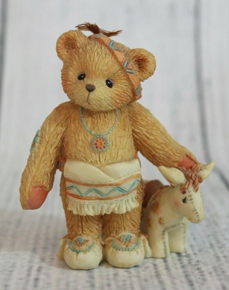 Cherished Teddies Wylie I'm Called Little Friend #617121 Vintage 1994 Figurine