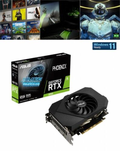 ASUS Video Card Phoenix GeForce RTX 3060 V2 12GB GDDR6 PH-RTX3060-12G-V2 Japan ASUS Video Card Phoenix GeForce RTX 3060 V2 12GB GDDR6 PH-RTX3060-12G-V2 Japan