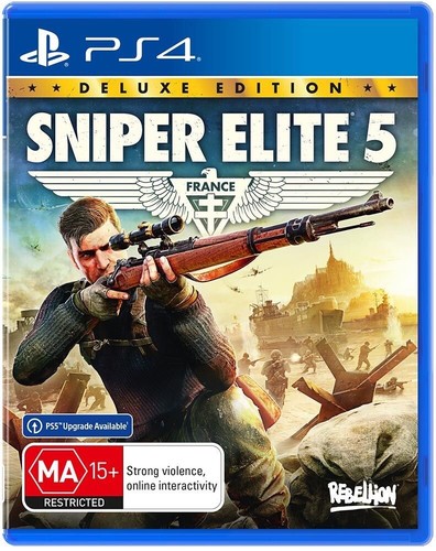 Sniper Elite 5 - Deluxe Edition (PlayStation 4 - PS4 Game) Brand New & Sealed - Picture 1 of 1