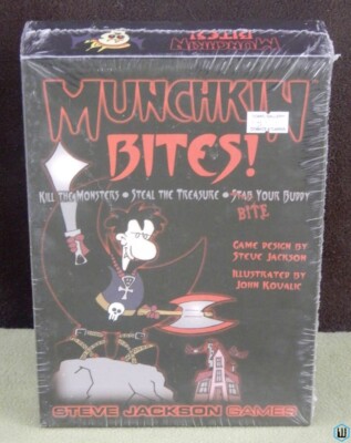 Munchkin Bites! (Game) Sealed Box Set Steve Jackson Games SJG 1419