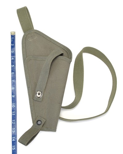 M3 Canvas Shoulder Holster for US WW1 WW2 M1917 Revolver-img-1