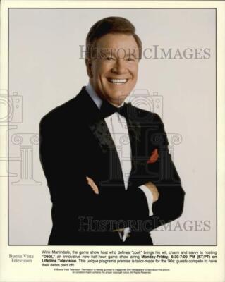 Press Photo Game show host Wink Martindale of ''Debt'' on Lifetime Television