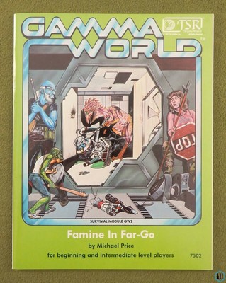 Famine in Far-Go (Gamma World RPG Survival Module GW2) Ancient Robot Facility