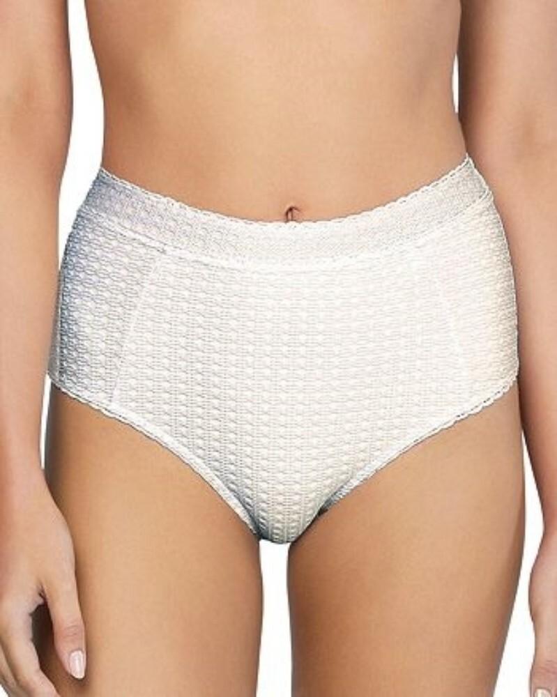 Peony 259898 Women Midi Bikini Bottom Swimwear Wicker Size 6