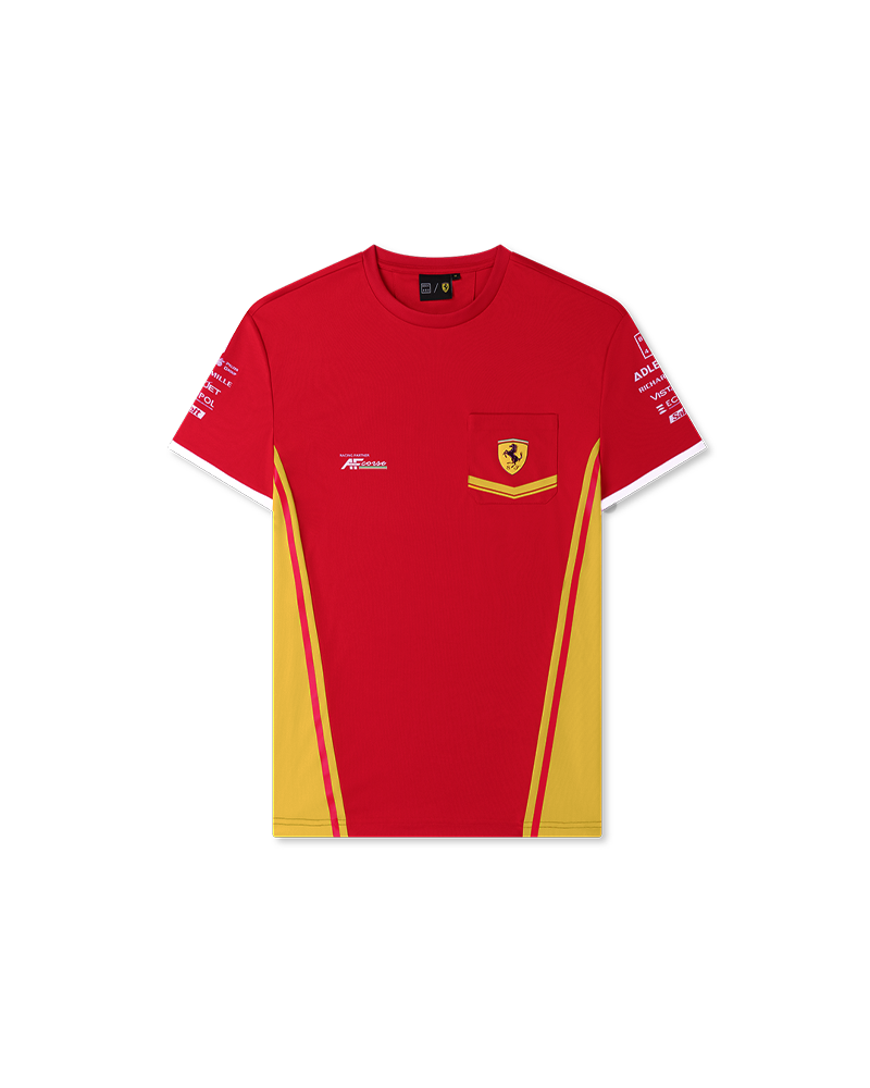 Ferrari WEC 499P フェラーリ Tシャツ 半袖 レッド Scuderia Ferrari WEC 499P Team Official Kids Track T-Shirt