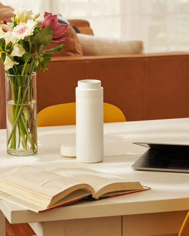 Porter Insulated Bottle 20oz Clean Taste Ceramic Coating for Water/Coffee & Tea