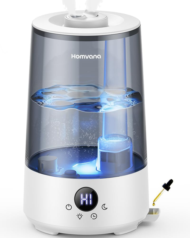 3.6L Humidifier Mist Cool Diffuser Bedroom Ultrasonic Air Room Portable Home