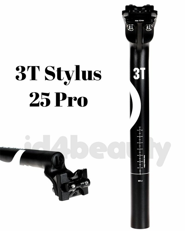 3T Stylus 25 Pro Setback Alloy Seatpost MTB/Road New