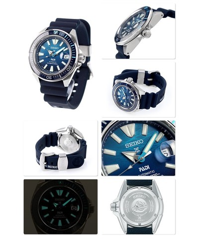 Pre-owned Seiko Prospex X Padi Samurai Diving Watch Sbdy123 / Srpj93 Usus