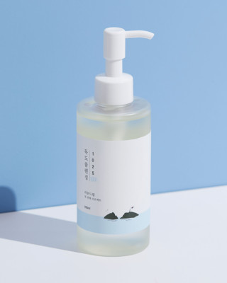 ROUND LAB 1025 DOKDO CLEANSING OIL, Soothing, Korean Cosmetic, Kbeauty, sample