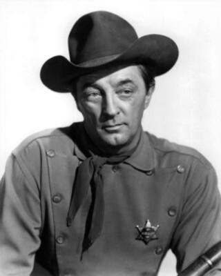 Western Robert Mitchum Studio Photo Framing Print Vintage 8 x 10