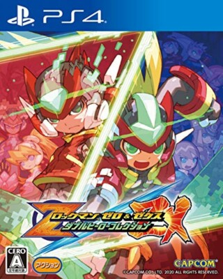 〜〜☆☆☆〜〜 New PS4 Rockman Mega Man Zero & ZX Double Hero Collection