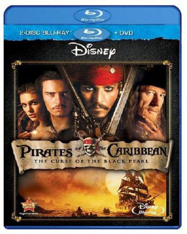 Pirates of the Caribbean: the Curse of the Black Pearl (Blu-Ray + DVD)