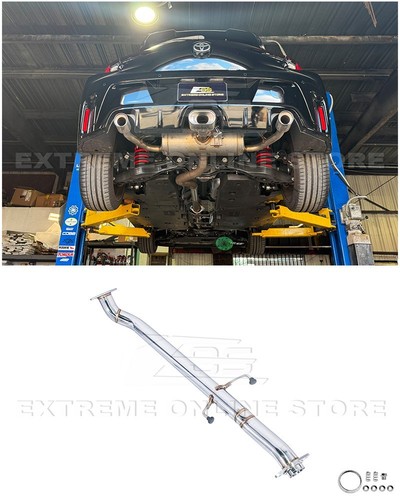 EOS Performance Mid Pipe Straight Through Exhaust For Toyota GR Corolla 23-Up