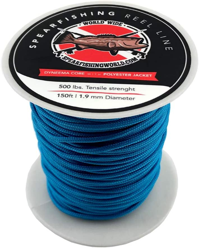 Speargun Reel or Shooting Line 1.9 Mm - Dyneema Cored with Polyester Jacket -500
