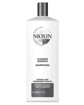 Nioxin Cleanser for Fine Hair System 2, Natural Hair Noticeably Thinning 33.8 oz