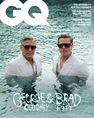 BRAND NEW GQ Magazine September 2024 George Clooney & Brad Pitt FREE SHIP USA