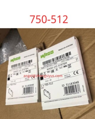 brand new IO -SYSTEM module  750-512, DHL or Fedex