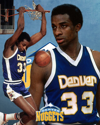 Denver Nuggets Lithograph print of David Thompson