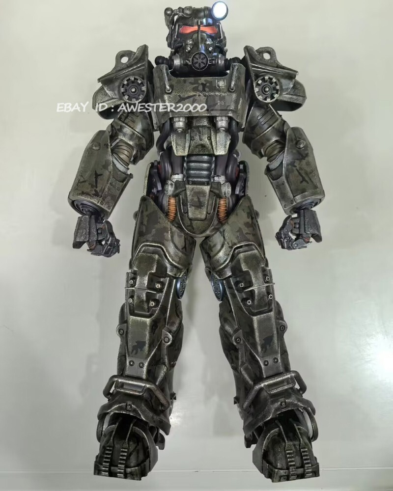 Fallout T-60 パワーアーマー カモフラージュ Fallout 1/6 T‐60 Camouflage Power Armor – threezero store